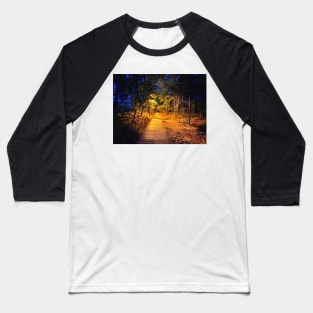 Evening in the autumn park Baseball T-Shirt